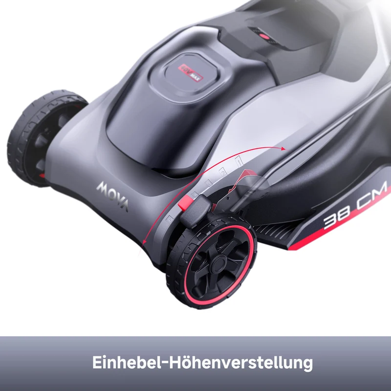 MOVA GL415 Rasenmäher à 40 V und 38 cm mit bürstenlosem Motor