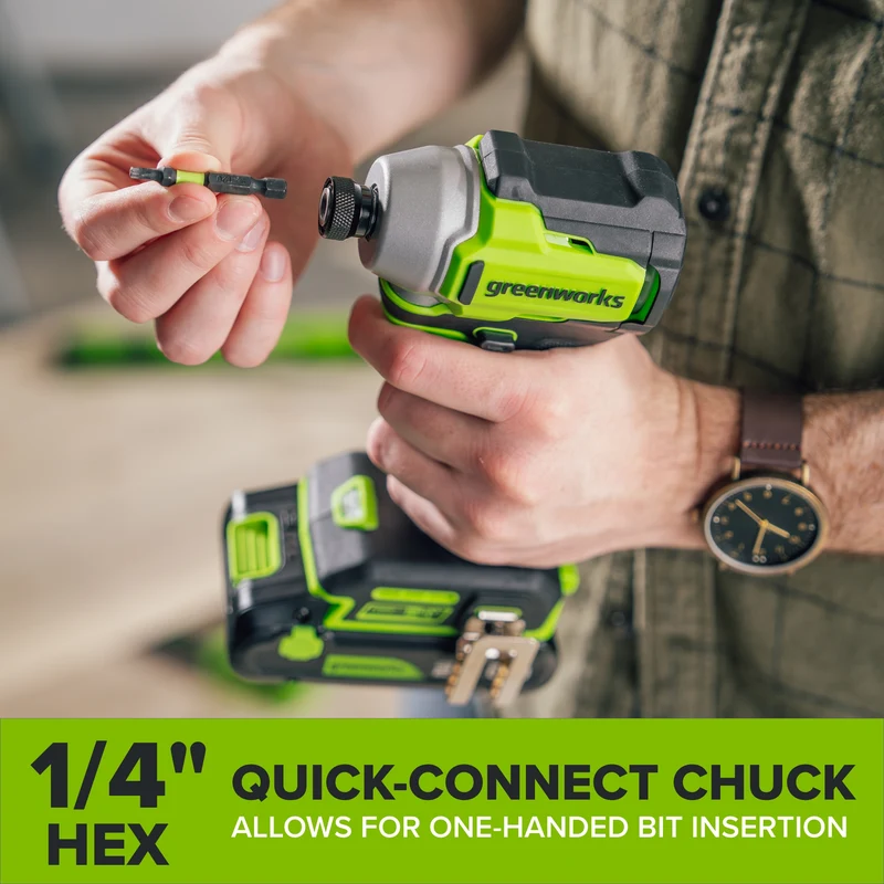 24V Cordless 280 in-lbs Drill/Driver Power Tool 10PC Combo Kit: (3) 2.0 Ah USB-C Batteries, (2) 30W USB-C Charger Block, and (2) 3' 100W USB-C Cable