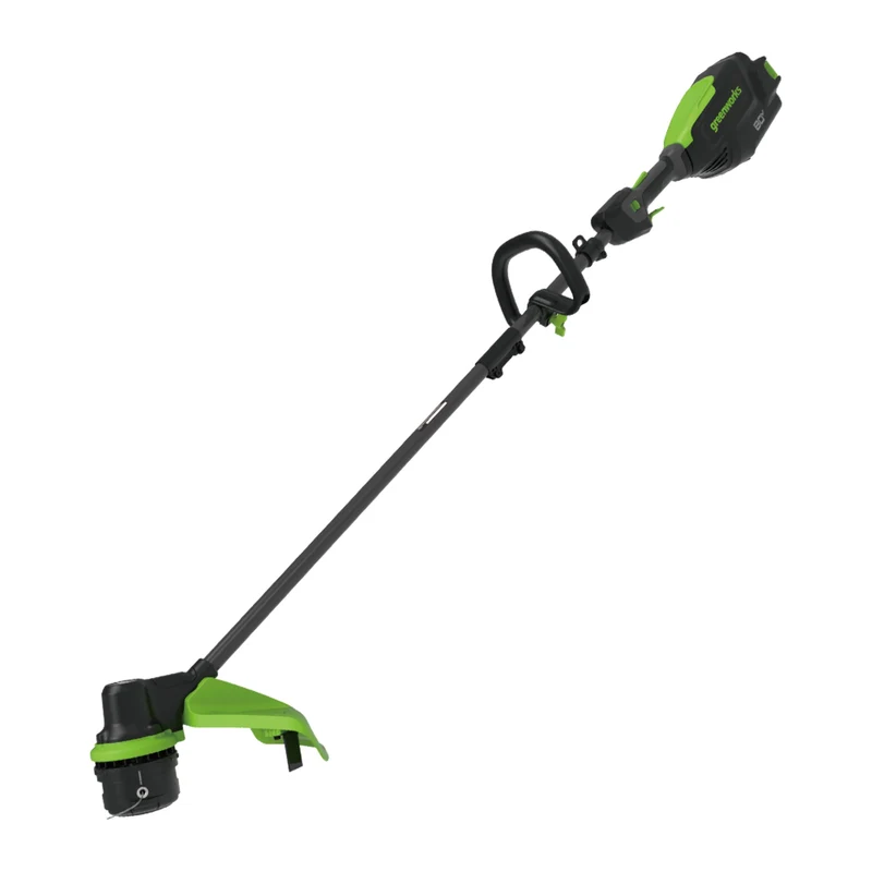 80V 17" Cordless Battery String Trimmer and 730 CFM Leaf Blower Combo Kit: 3.0Ah Battery and Charger