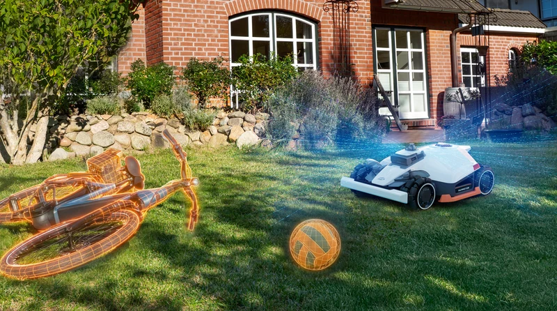 Mammotion LUBA 3 AWD 5000 inkl. gratis Reinigungsständer