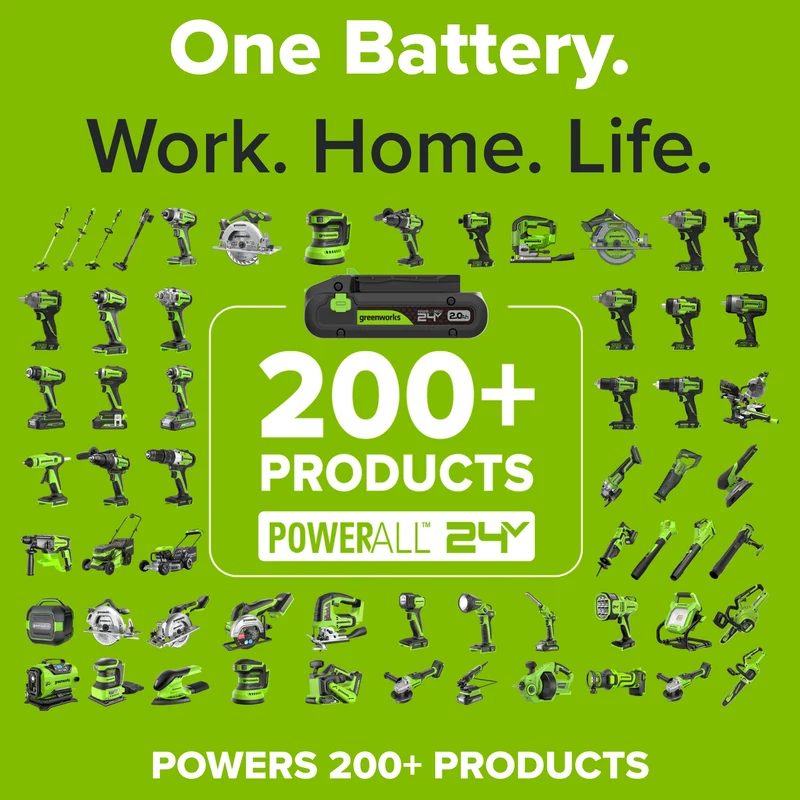 24V PowerAll High Power 4.0 Ah Battery (2-Pack)