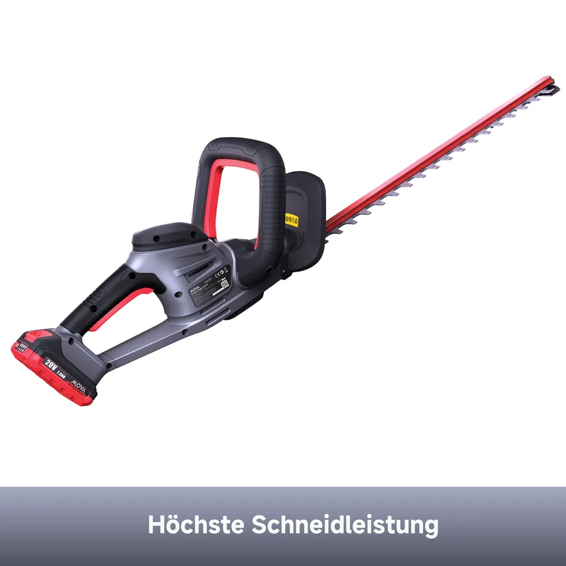 MOVA GH221 Akku-Heckenschere 20 V und 55 cm