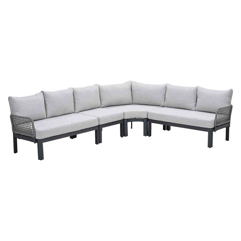 Garden Impressions Corsano rope lounge hoekbank - taupe - valley sand