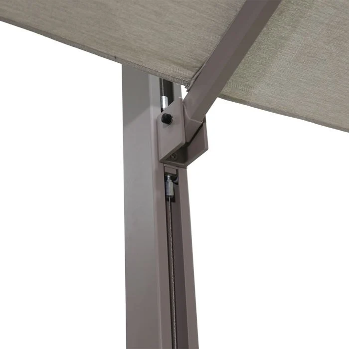 Garden Impressions Hawaii Emperor parasol - 3x4 m - taupe - zand