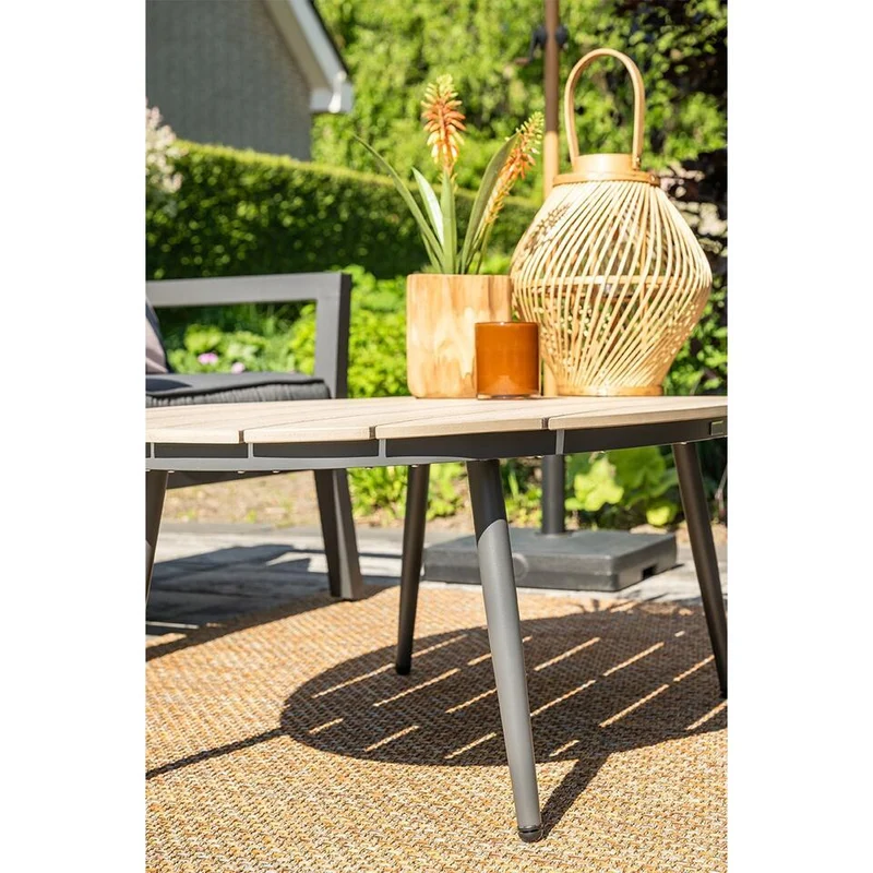 Garden Impressions 5-delige loungeset Ridge – 4 luxe lounge fauteuils inclusief salontafel