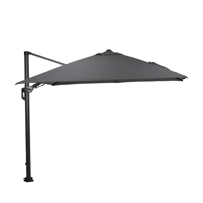 Hawaii Deluxe parasol - 300x300 cm - carbon black - royal antraciet