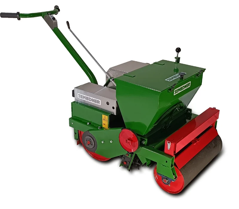 Sembdner Rasenbaumaschine RS 60 E mit Gittervorwalze inkl. Akku und Ladegerät