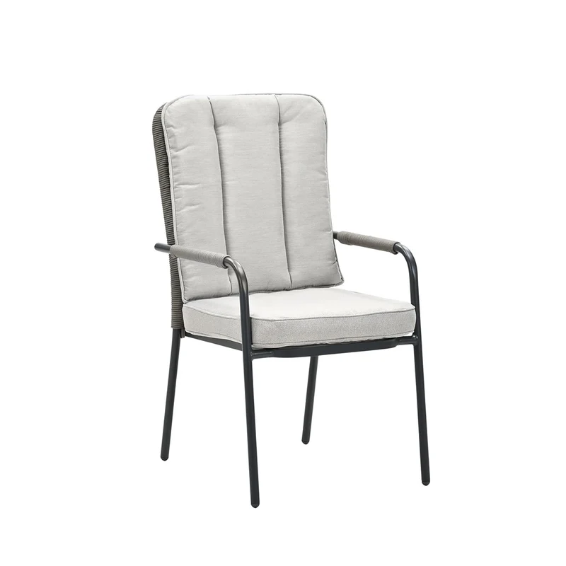 Garden Impressions Venice tuinstoelen set van 4 stapelbaar