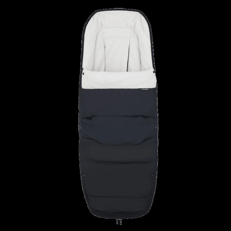 B-Ware easywalker Universaler Fußsack Kinderwageneinsatz Buggyzubehör Coral Black