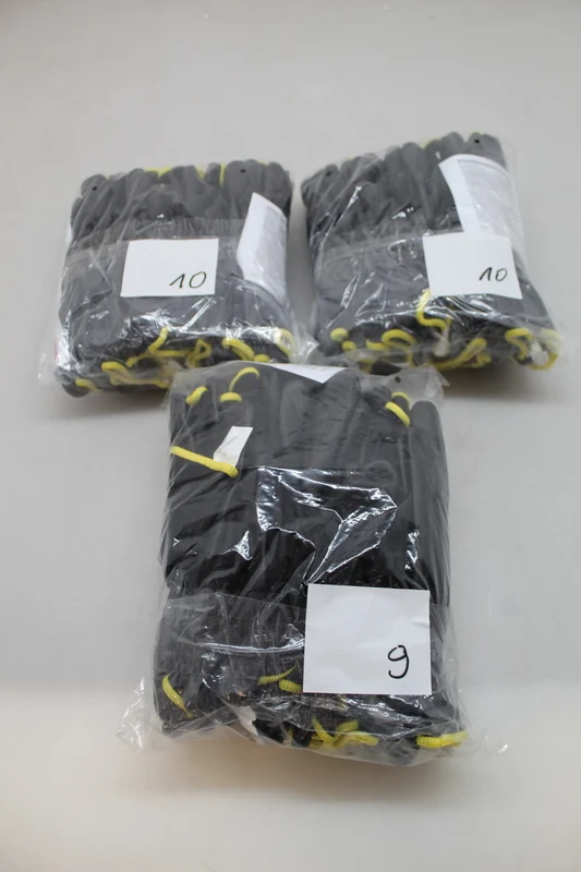 B-Ware Hase Montagehandschuhe Arbeitshandschuhe Handschutz Schwarz Größe 8 29 PAAR
