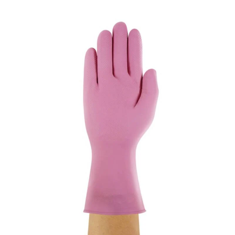 B-Ware Ansell 87085075 AlphaTec Baumwollvelour Chemikalienhandschuh 8 22 STÜCK