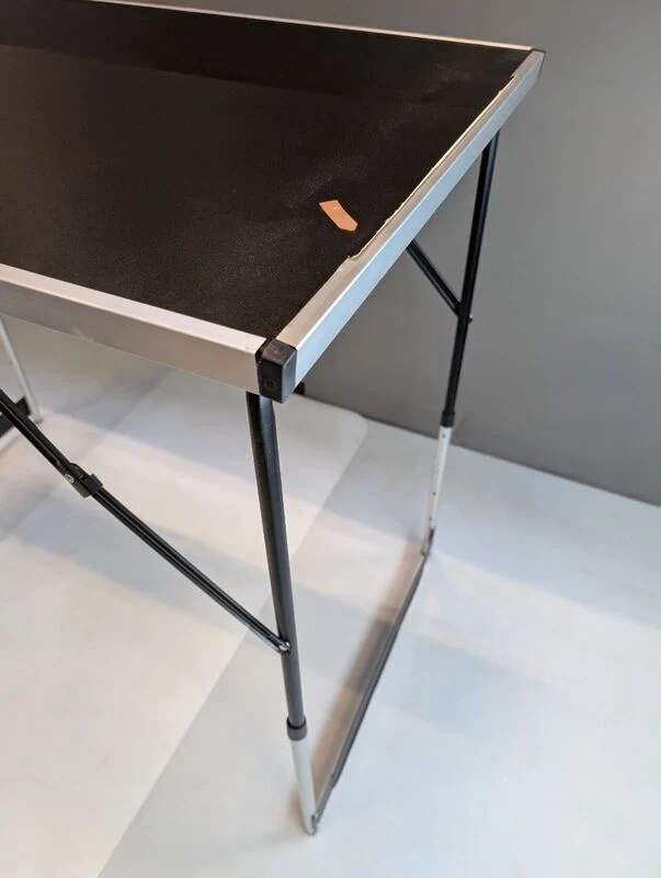 C-Ware Alu Klapptisch 3er Set Camping Tisch höhenverstellbar klappbar 100x60cm flexibel