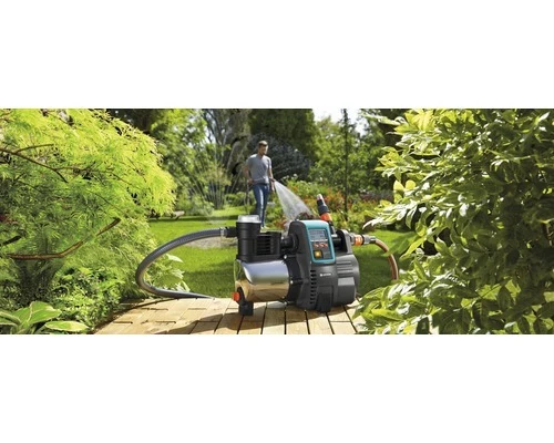B-Ware Gardena Hauswasserautomat 6000/6 Pumpe Gartenpumpe Druckpumpe 1300W 6000l/h