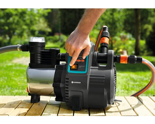 B-Ware Gardena Hauswasserautomat 6000/6 Pumpe Gartenpumpe Druckpumpe 1300W 6000l/h