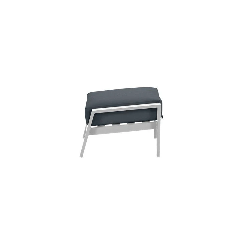 Garden Impressions Lincoln voetenbank - mat wit - reflex black