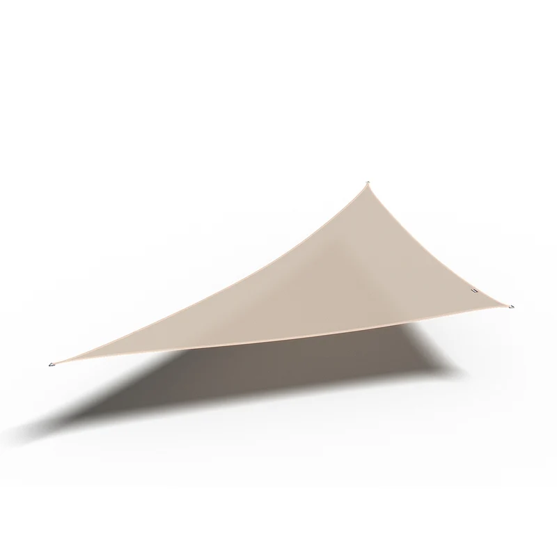 Platinum Sun & Shade Coolfit schaduwdoek driehoek 90°, 710x500x500cm, Ecru Wit