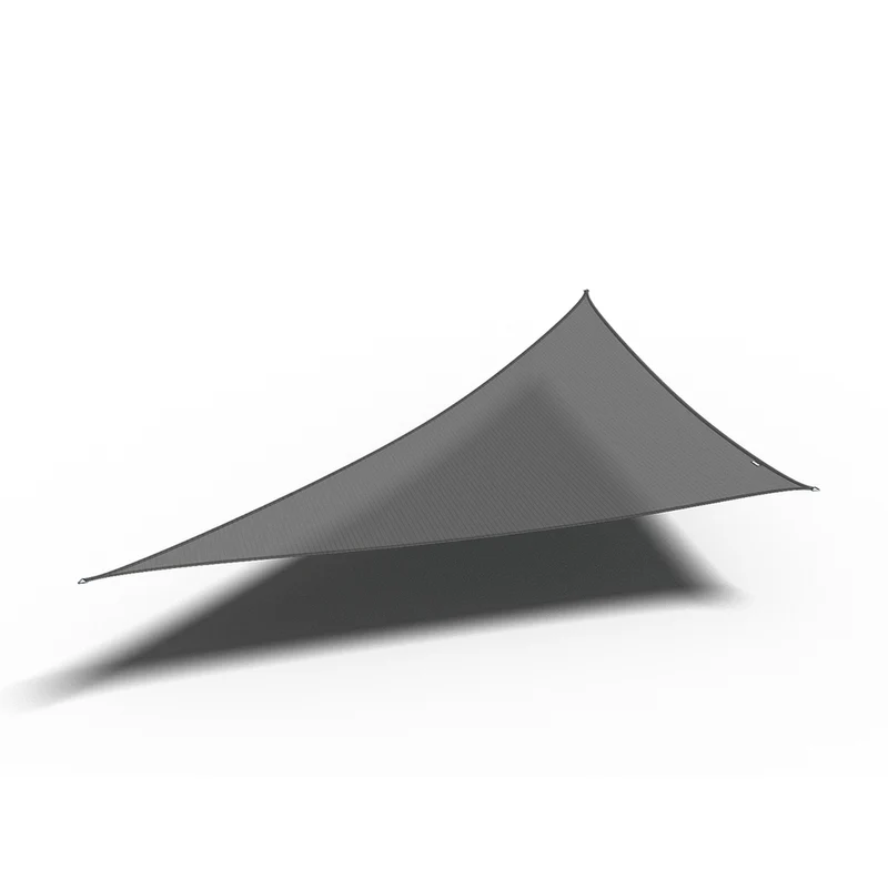 Platinum Sun & Shade Coolfit schaduwdoek driehoek 90°, 570x400x400cm, Antraciet