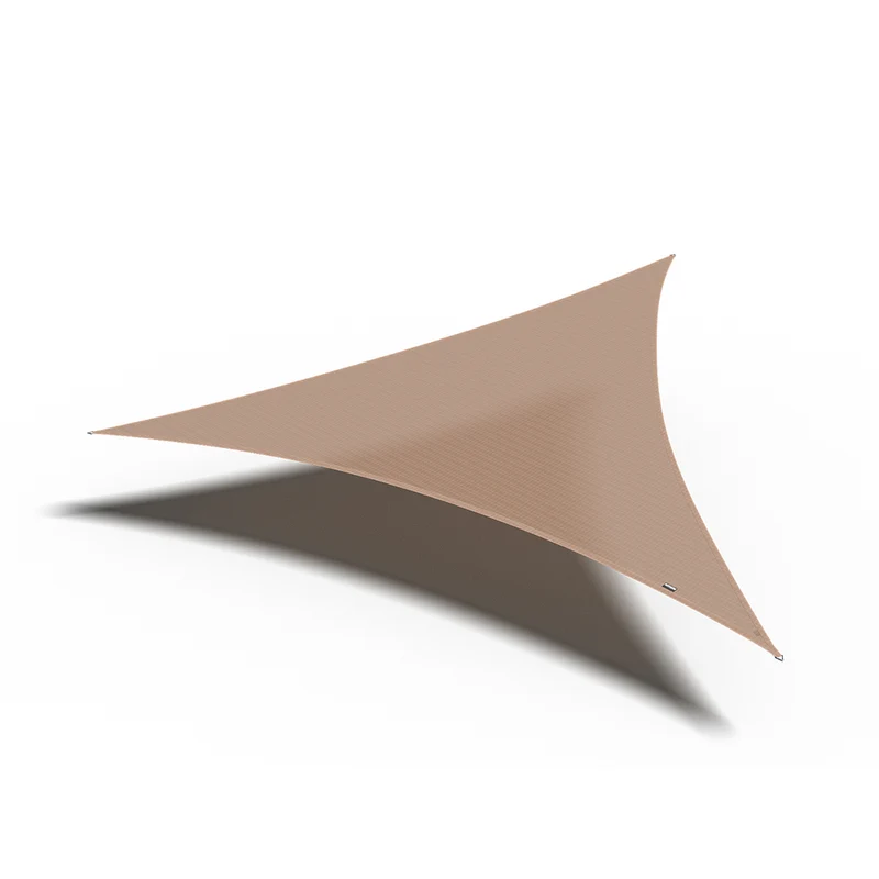 Platinum Sun & Shade Coolfit schaduwdoek driehoek, 500x500x500cm, Zand