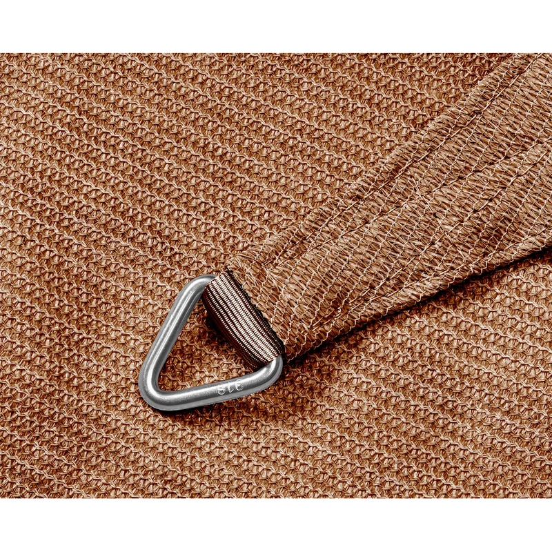 Platinum Sun & Shade Coolfit schaduwdoek driehoek, 500x500x500cm, Zand
