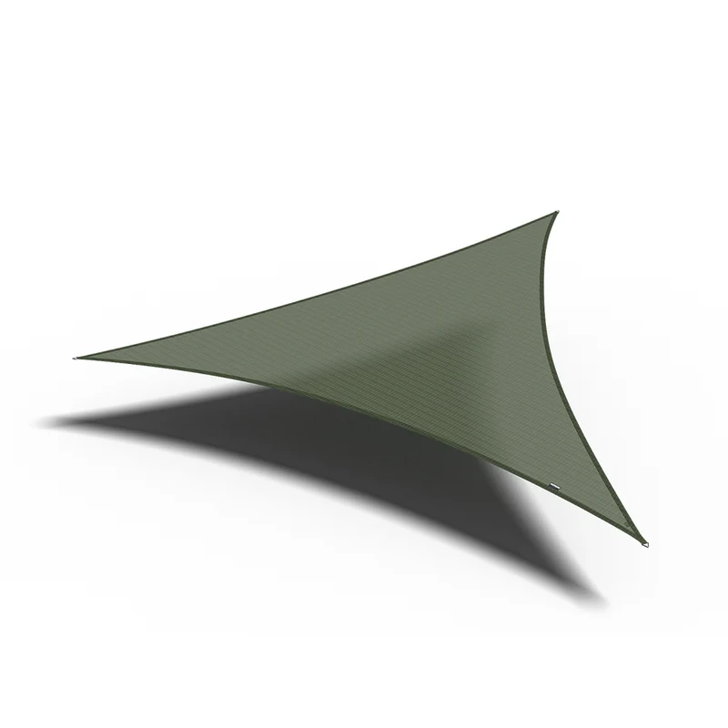 Platinum Sun & Shade Coolfit schaduwdoek driehoek, 500x500x500cm, Olijf