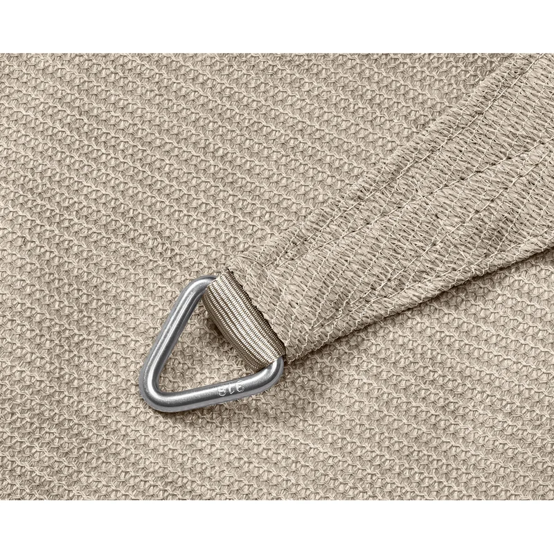 Platinum Sun & Shade Coolfit schaduwdoek vierkant, 360x360cm, Greige