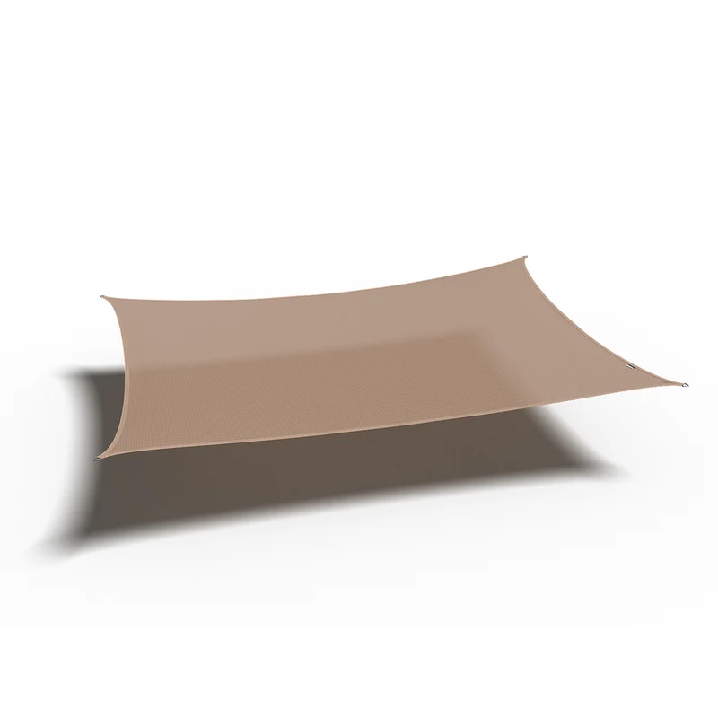 Platinum Sun & Shade Coolfit schaduwdoek rechthoek, 500x300cm, Zand