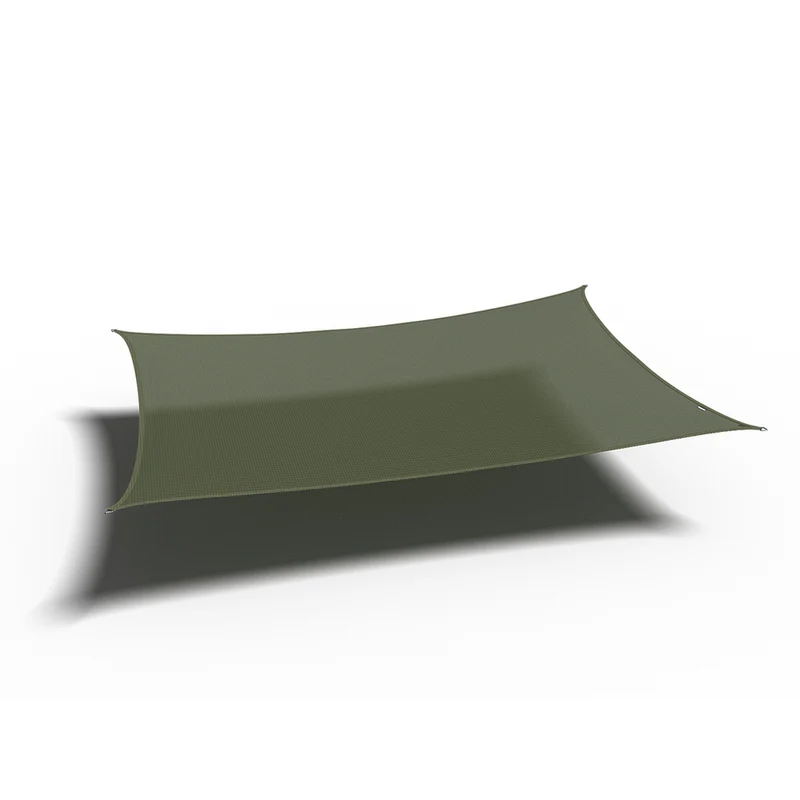 Platinum Sun & Shade Coolfit schaduwdoek rechthoek, 400x300cm, Olijf