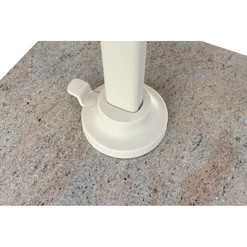 Platinum Sun & Shade zweefparasol Nexus T² Premium Sandstone 300x300 Champagne