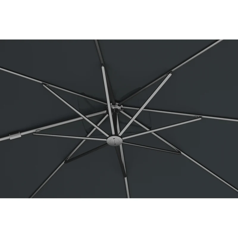 Platinum Sun & Shade zweefparasol Nexus T² Premium 300x300 Faded black
