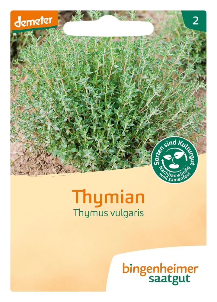 BIO Saatgut Thymian Deutscher Winter