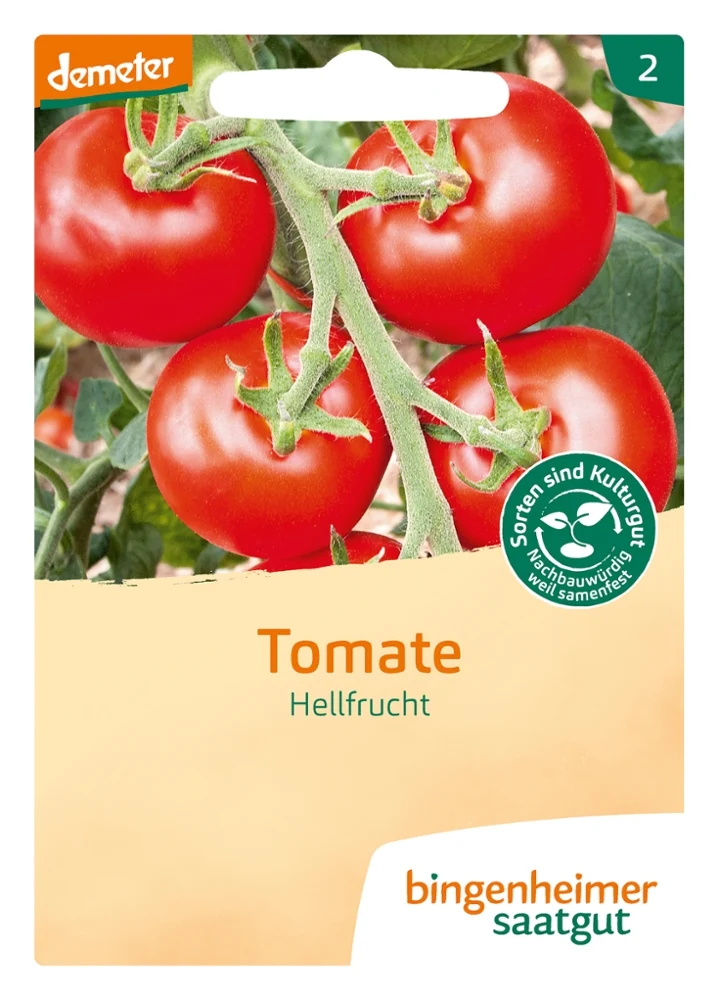 BIO Saatgut Tomate Hellfrucht
