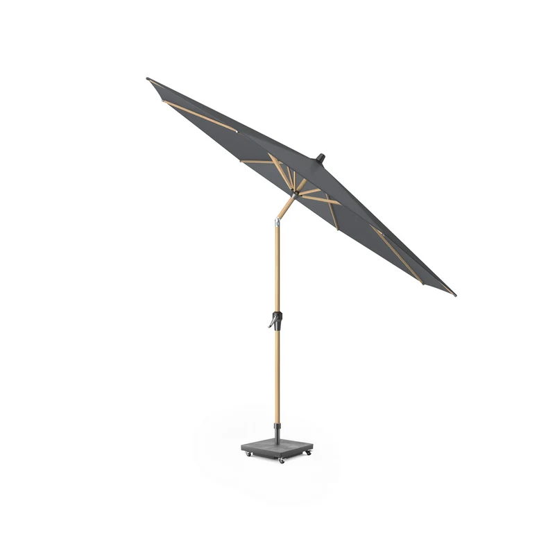 Platinum Sun & Shade parasol Riva Teak look ø300 Anthracite