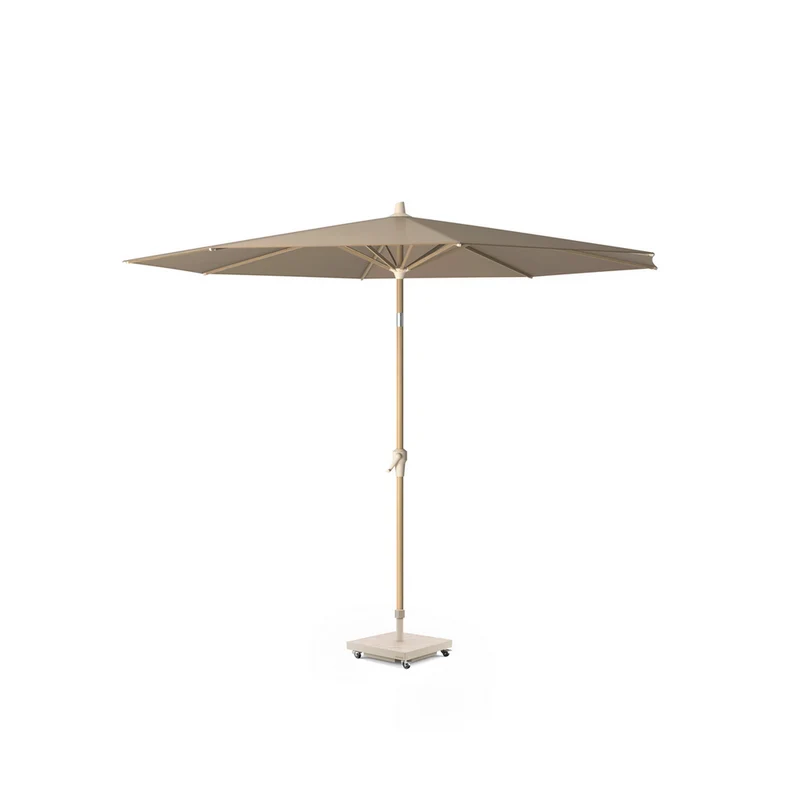 Platinum Sun & Shade parasol Riva Teak look ø250 taupe