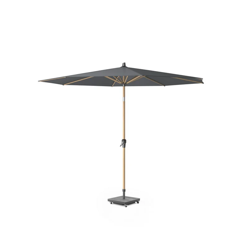 Platinum Sun & Shade parasol Riva teak look ø250 anthracite
