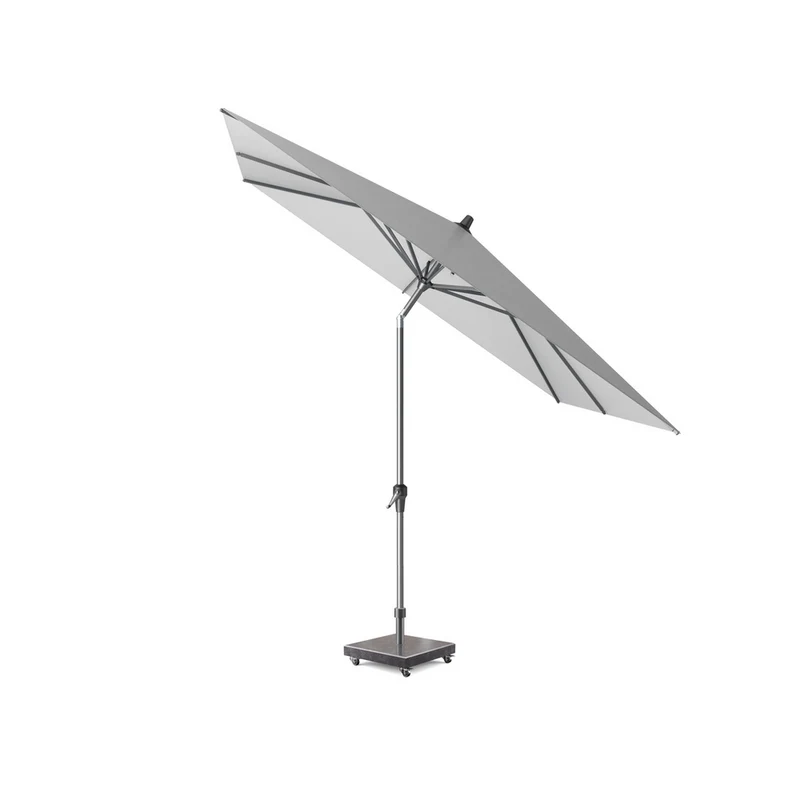 Platinum Sun & Shade parasol Riva 250x250 lichtgrijs
