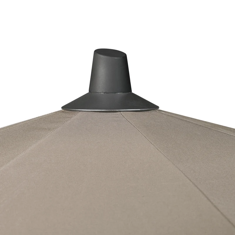 Platinum Sun & Shade parasol Riva 250x250 lichtgrijs