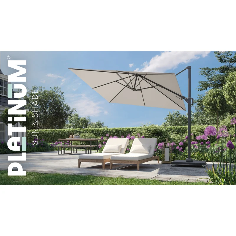 Platinum Sun & Shade parasolvoet Modena 90 kg graniet