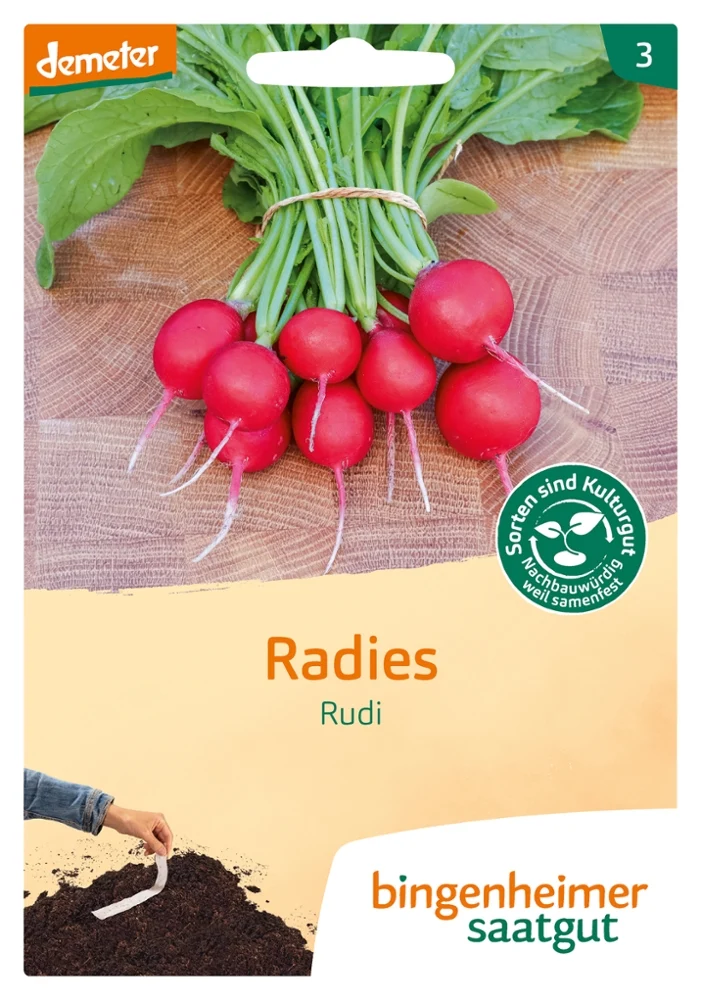 BIO Saatgut Radies Rudi GS Saatband