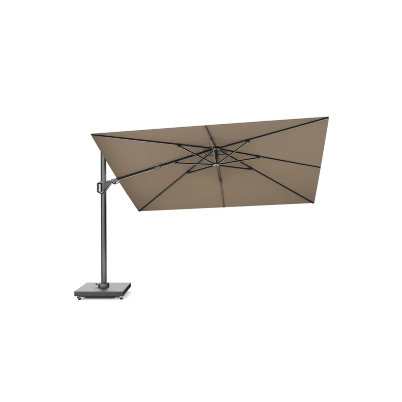 Platinum Sun & Shade zweefparasol Challenger T² premium 260x350 Havana