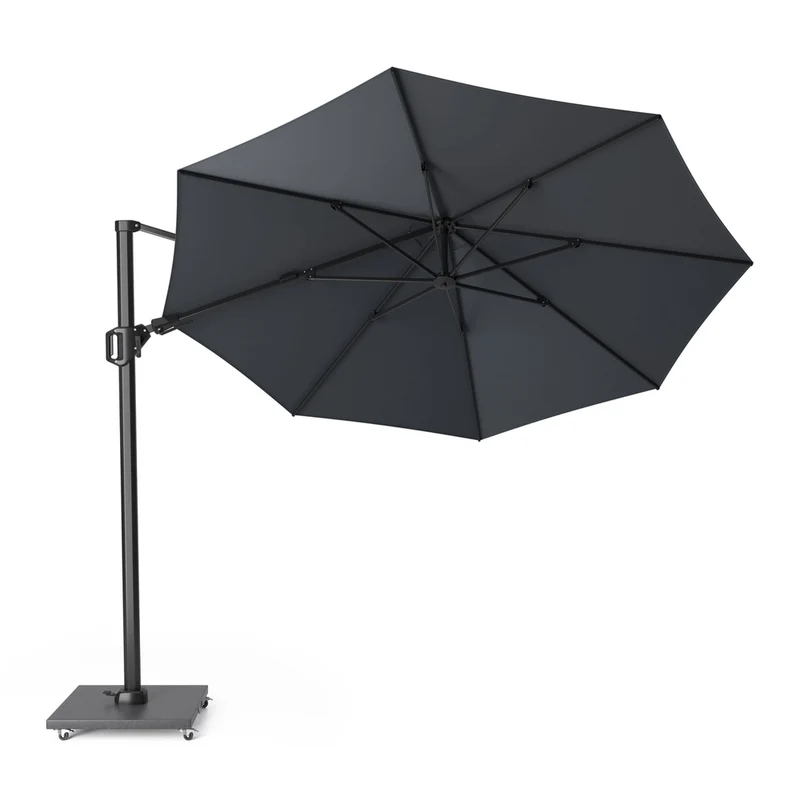 Platinum Sun & Shade zweefparasol Challenger T² Ø350 antraciet
