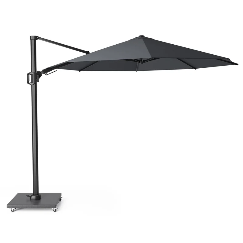 Platinum Sun & Shade zweefparasol Challenger T² Ø350 antraciet
