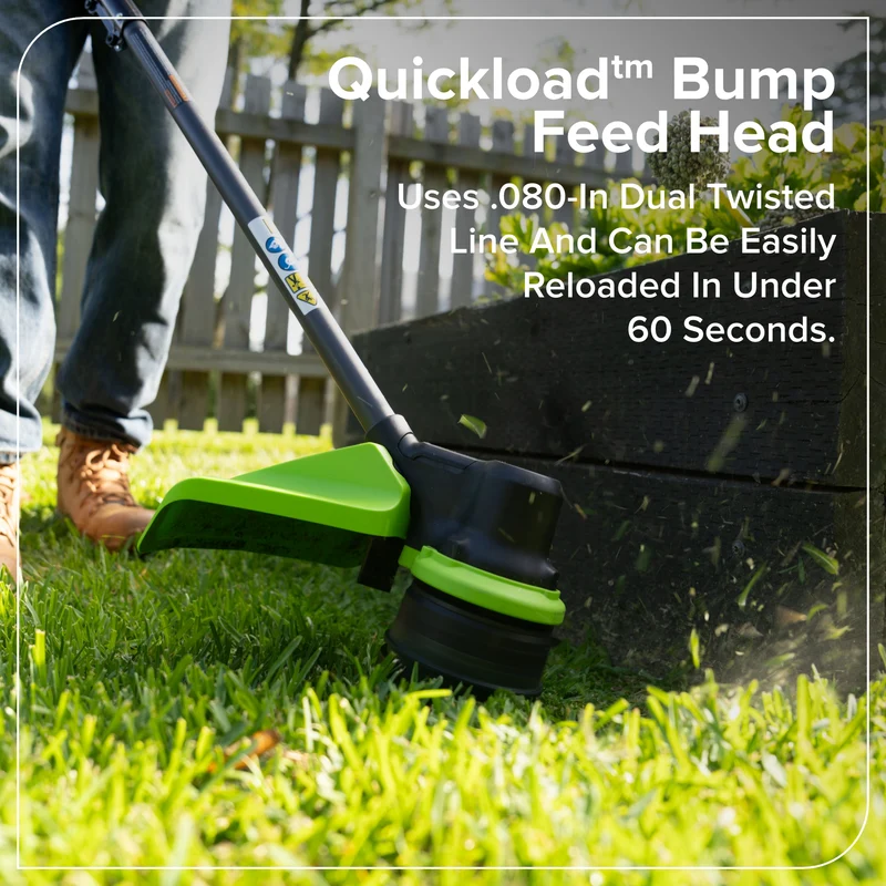 24V 15" Cordless Battery Brushless String Trimmer (Tool Only)