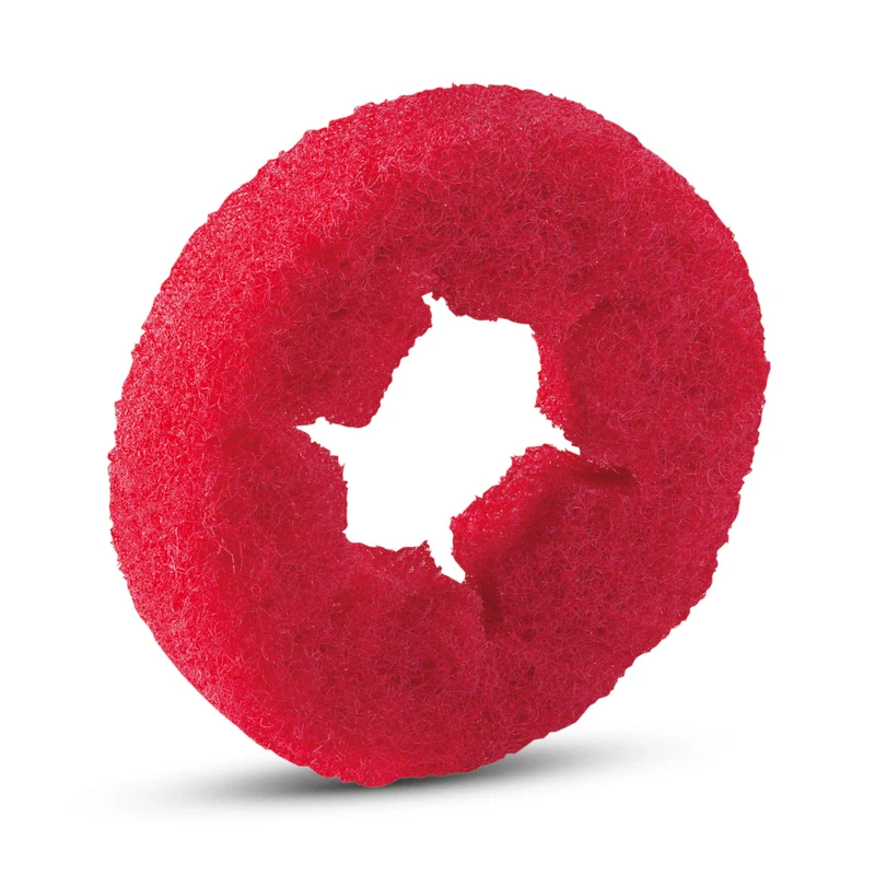 Walzenpad, mittel, rot