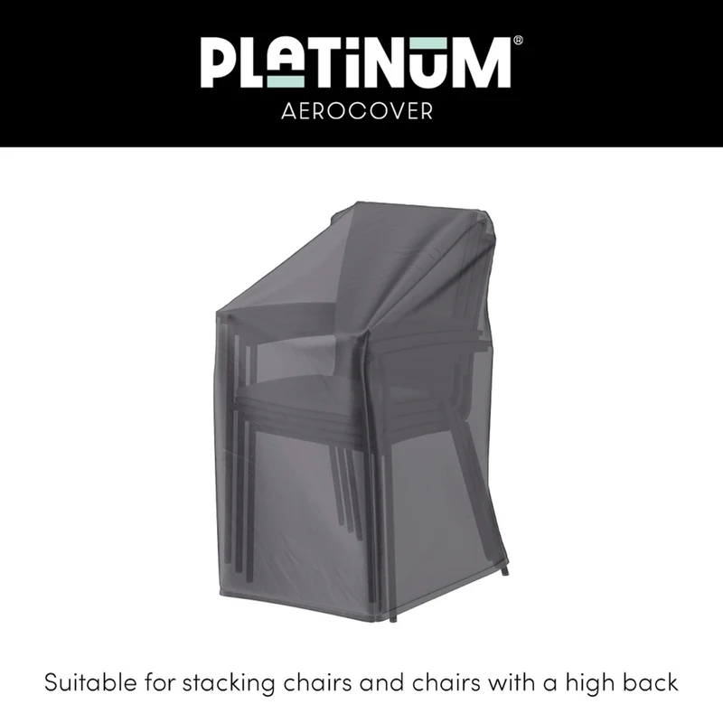 Platinum AeroCover Stapelstoelhoes/ gasveerstoelhoes 67x67xH80/110