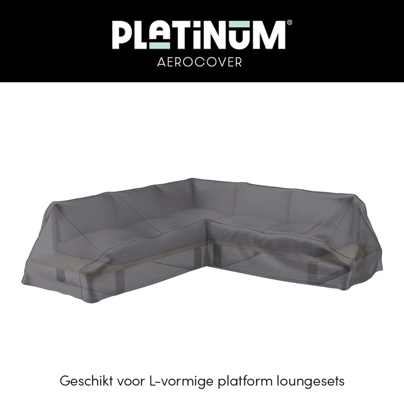 Platinum AeroCover Loungeset platformhoes 255x255x90xH30/45/70