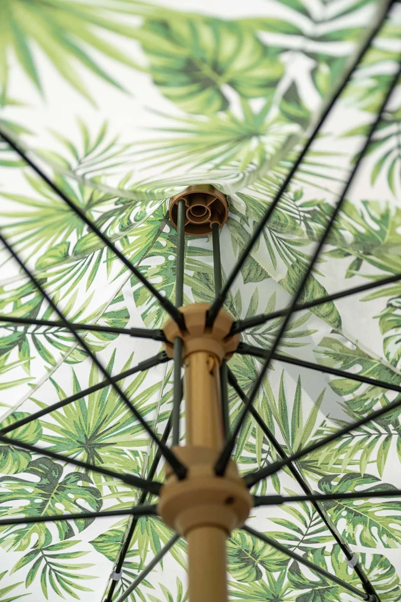 Garden Impressions Aloha parasolset Ø200 cm palm green met voet