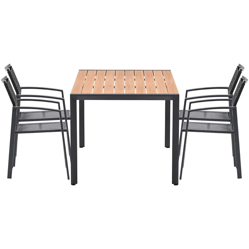 Garden Impressions Felini tuinset 160 cm met 4 Cosmo stoelen