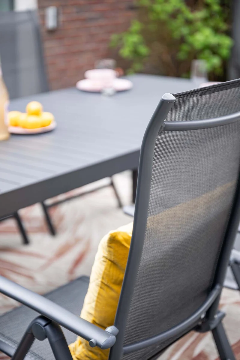 Garden Impressions Limone tuinstoelen set van 4 verstelbaar
