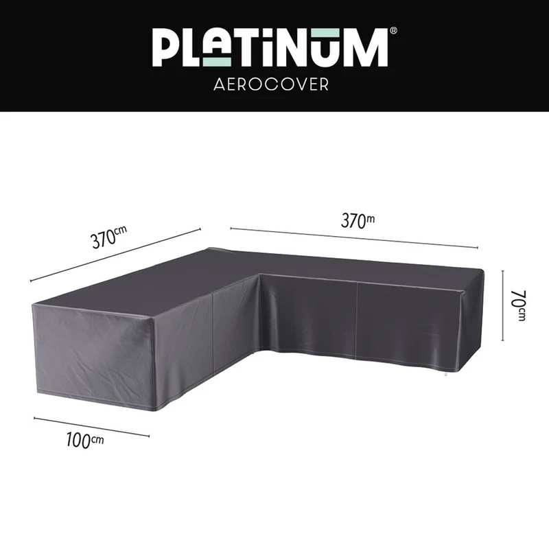 Platinum AeroCover Loungesethoes hoekset 370x370x100xH70