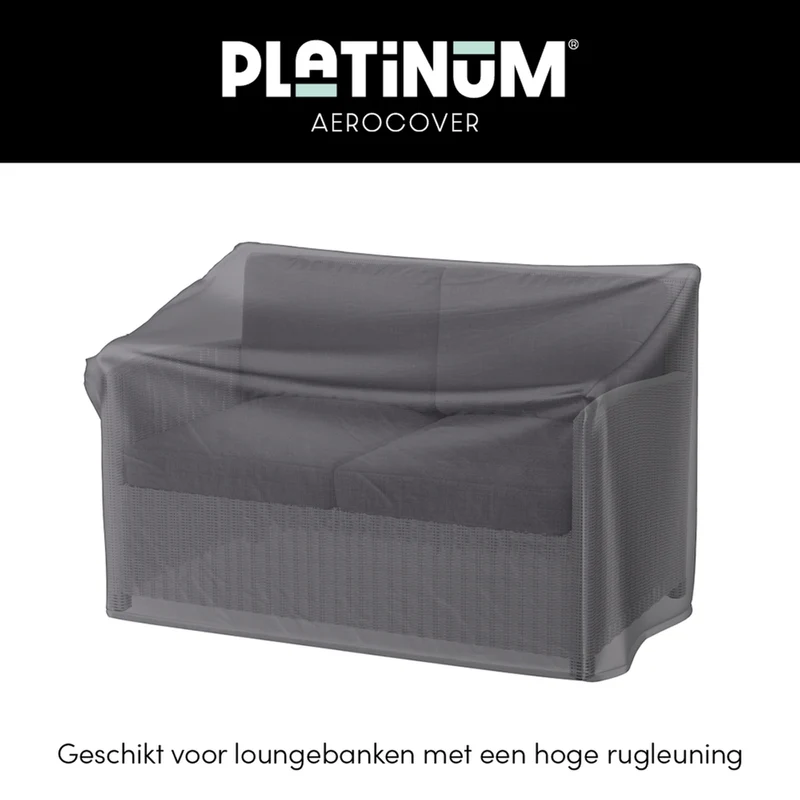 Platinum AeroCover Loungebankhoes hoge rug 160x90xH65/90